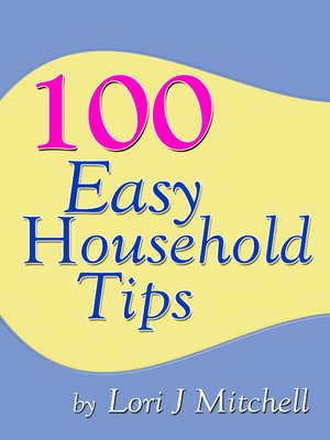 cover image of 100 Easy Household Tips